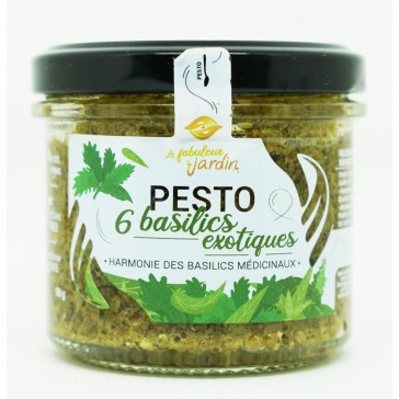 evas-apples.ch-Fabuleux Jardin-BIO 6 Exotische Basilikum Pesto, 90g-31