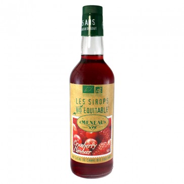 evas-apples.ch-Meneau-Sirup Cranberry Framboise, Bio, 500ml-30