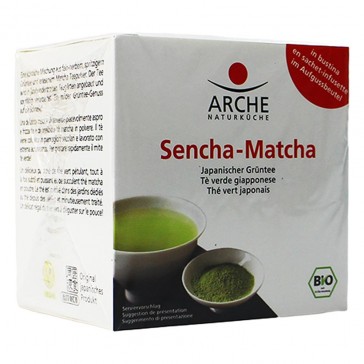 evas-apples.ch-Arche-Sentcha-Matcha im Aufgussbeutel, Bio, 15g-30