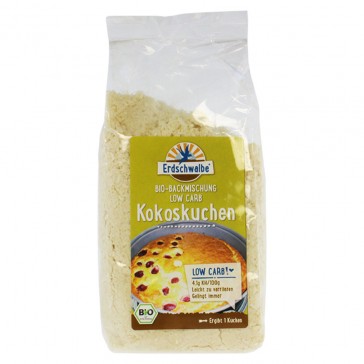 evas-apples.ch-Erdschwalbe-Kokoskuchen Low Carb Backmischung, Bio, 220g-30