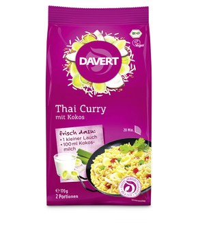 Davert Thai Curry mit Kokos
