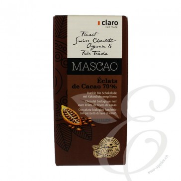 evas-apples.ch-Claro-Mascao Schokolade 70%, Bio, 100g-30