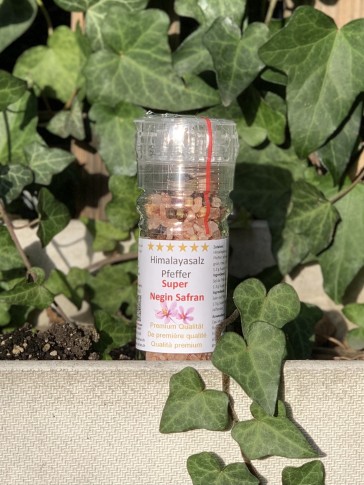 evas-apples.ch-SwissSafran-Himalayasalz, Pfeffer & Safran, Mühle, 100g-31