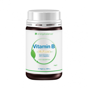 evas-apples.ch-EnergyBalance-Vitamin B plus C HighAbsorption Complex mit BioPerine und Magnesium 630mg, 90 VegeCaps-31