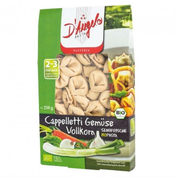Vollkorn Capelleti mit Gemüse