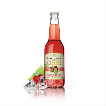 evas-apples.ch-Herrljunga Cider-Apfel Cider, Erdbeer & Limette, Bio, Flasche 330ml-31