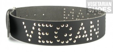 Veganer Gürtel extra large schwarz