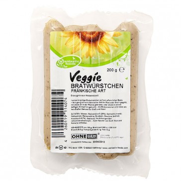 Veggie Bratwürstchen Fränkische Art