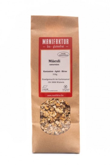 evas-apples.ch-Pural-Bio Kastanie-Apfel-Birne Müesli, 350g-31