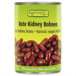 Rote Kidney Bohnen