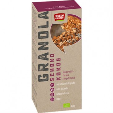 evas-apples.ch-Rosengarten-Granola Schoko Kokos Knusper Müesli, Bio, Pack 350g-31