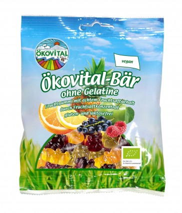 Gummibärchen "Ökovital-Bär" ohne Gelatine