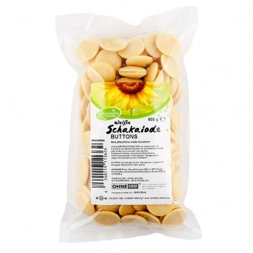 Weisse Schakalode Buttons