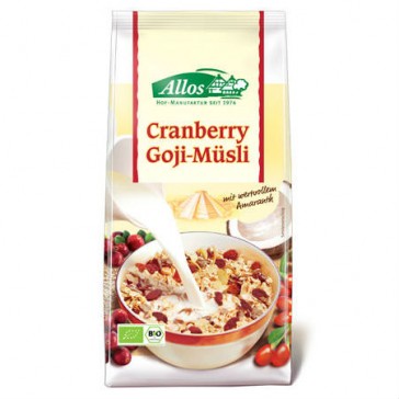 Cranberry Goji-Müsli