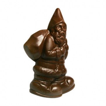 Schakolade Weihnachtsmann, braun