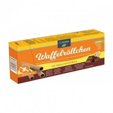 evas-apples.ch-Clarana-Waffelröllchen mit Kakaocremefüllung, 100g-31