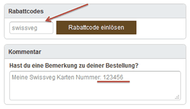 Swissveg Rabattcode